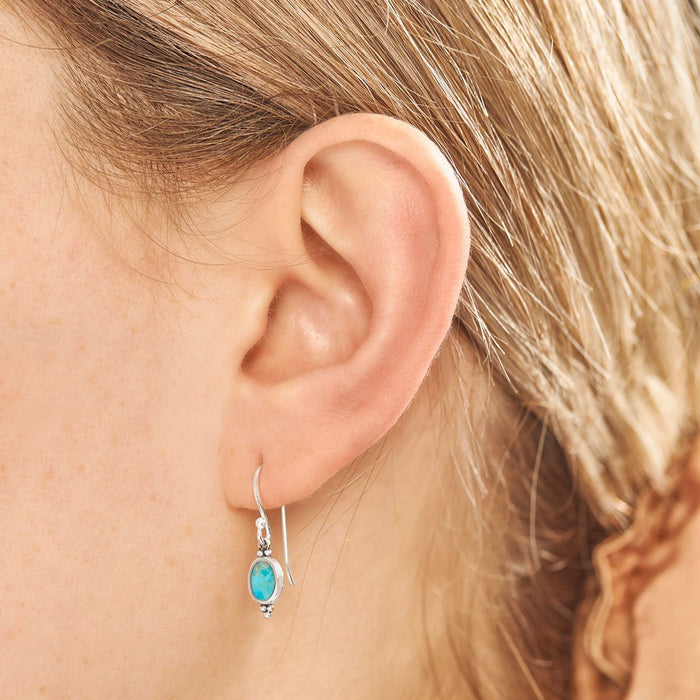 Moon Song Turquoise Earrings