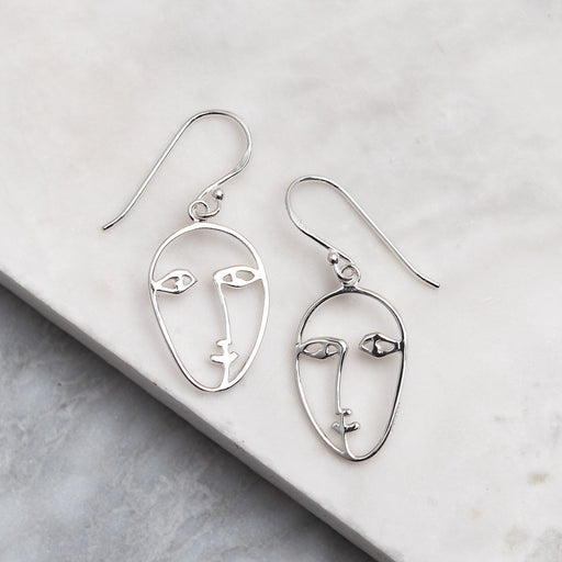 PICASSO FACE EARRINGS - RETREALM