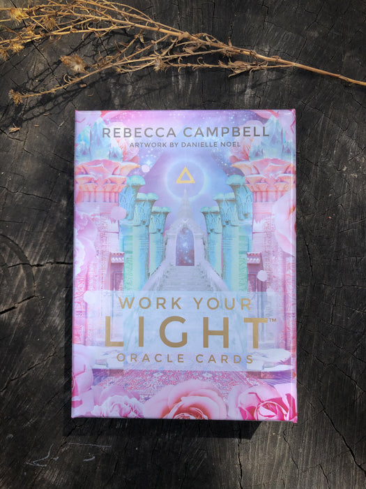 WORK YOUR LIGHT ORACLE CARDS - REBECCA CAMPBELL