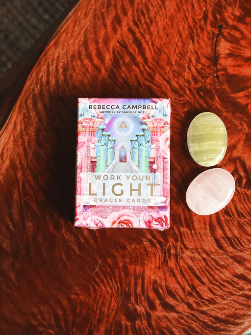 WORK YOUR LIGHT ORACLE CARDS - REBECCA CAMPBELL - RETREALM