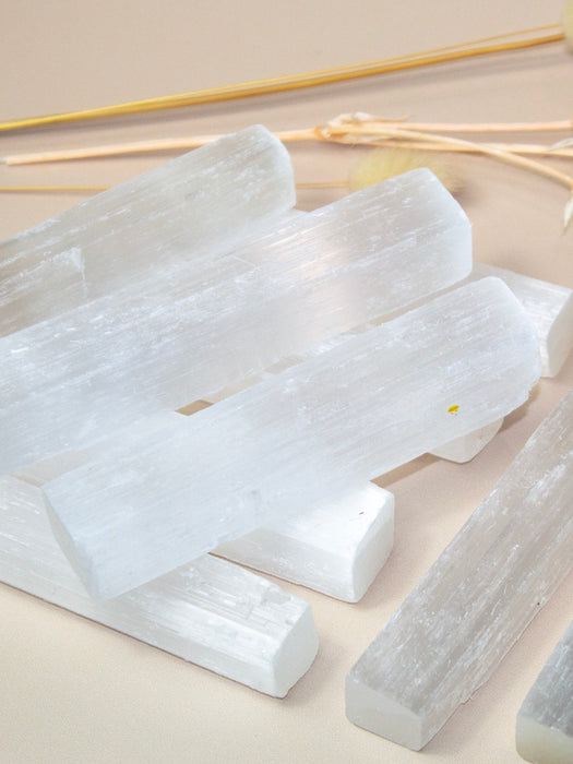 SELENITE SLAB | CLEANSE AND CHARGE YOUR CRYSTALS (Approx 48g)