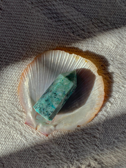 PHOENIX STONE POLISHED CRYSTAL GENERATOR POINT | CRYSTALS FOR COMPASSION