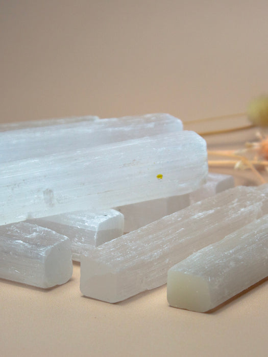SELENITE SLAB | CLEANSE AND CHARGE YOUR CRYSTALS (Approx 48g)